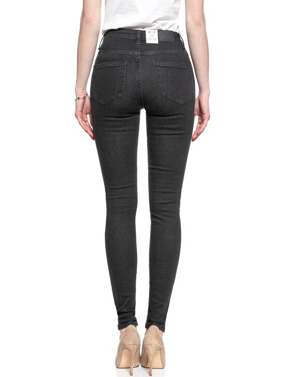 Mustang Mustang Jeansy ZOE SUPER SKINNY Czarny Skinny Fit