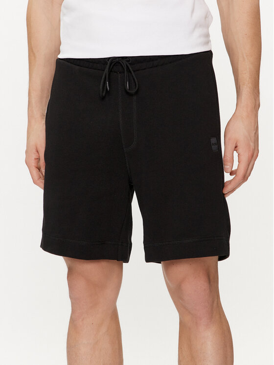 BOSS Boss Sportiniai šortai Sewalk 50511726 Juoda Regular Fit
