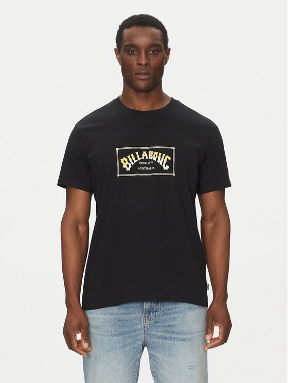 Billabong Billabong Тишърт Arch EBYZT00167 Черен Regular Fit