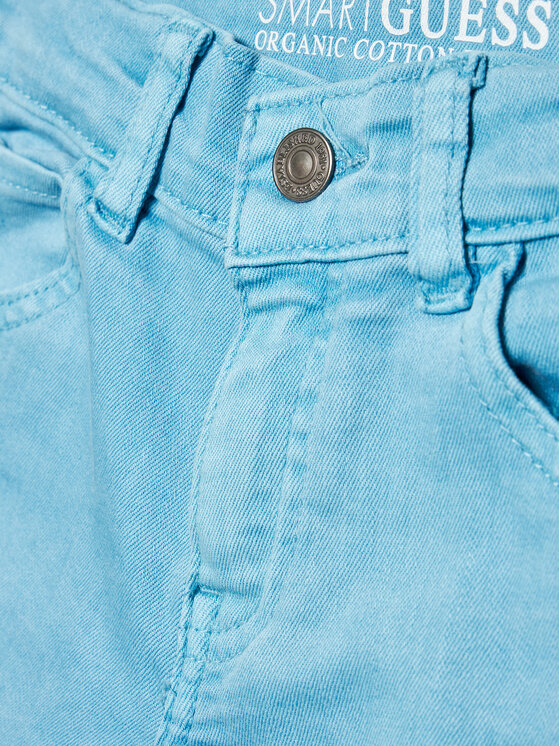 Guess Guess Džínové šortky N1RD03 WE620 Modrá Regular Fit