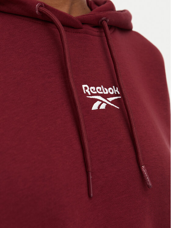 Reebok Reebok Bluza Ilona RK25712CCW Bordowy Regular Fit