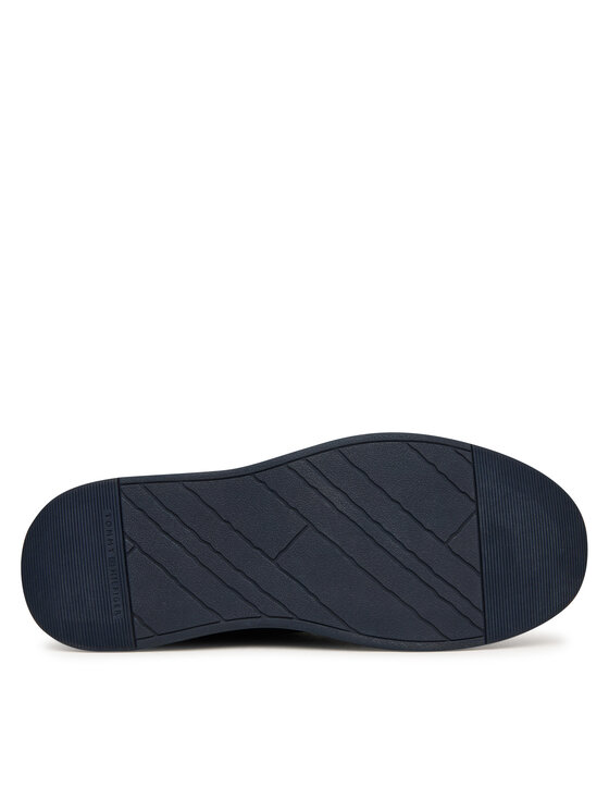 Tommy Hilfiger Tommy Hilfiger Félcipő Comfort Nubuck Moc Toe Shoe FM0FM05975 Sötétkék