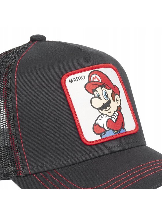 Capslab Capslab Cappellino Capslab Super Mario Bros Cap Nero