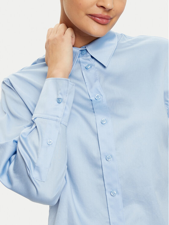 Calvin Klein Calvin Klein Camicia K20K208068 Celeste Regular Fit
