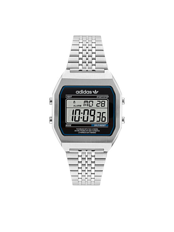 adidas Originals adidas Originals Käekell Street Digital Two AOST22072 Hõbedane