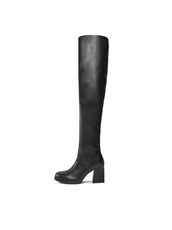 PINKO PINKO Μπότες πάνω από το γόνατο Dussek Stivale AI 23-24 BLKS1 102336 A1D9 Μαύρο