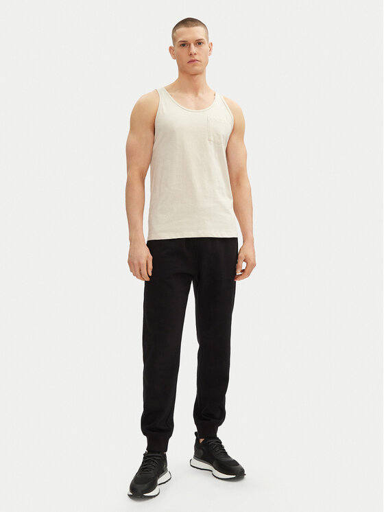 Jack & Jones Jack & Jones Tank top Jake 12270577 Beżowy Regular Fit