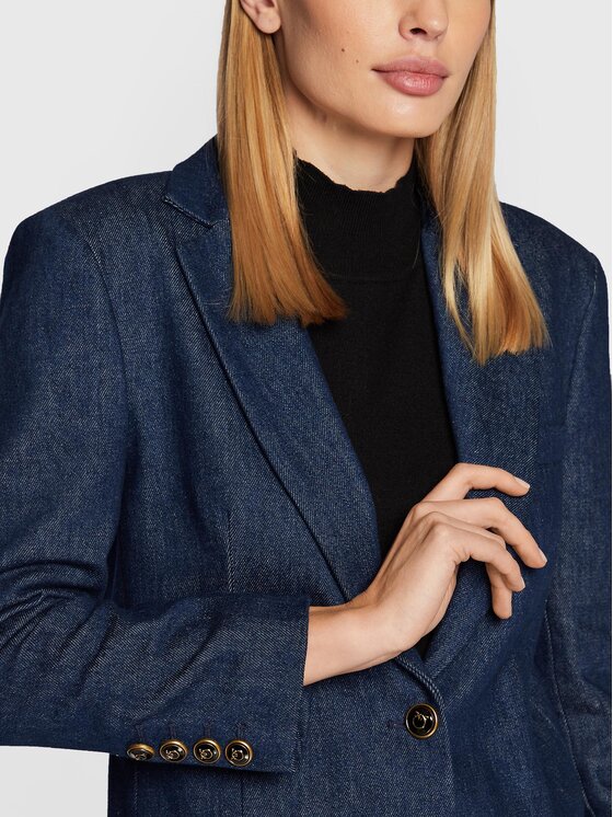 アウターその他 PINKO Woman Blazer Blue 104862A2BQ G82 Giacca Pinko Blu Pinko Giacca Donna Colore Blu Navy