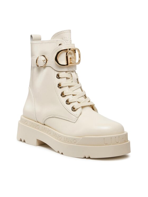 Liu Jo Liu Jo Schnürschuhe Love 40 SF3037 P0102 Écru