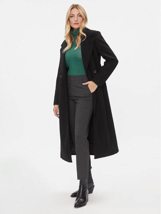 ONLY ONLY Krekls ar augstu apkakli 15307687 Zaļš Regular Fit