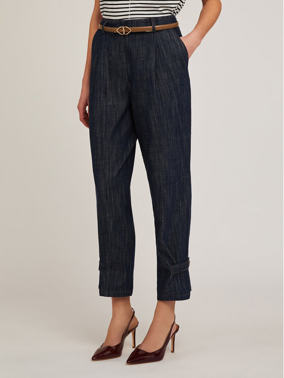 Motivi Motivi Jeansy P527Q003710N034 Niebieski Regular Fit