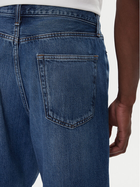 Gap Gap Kratke traperice 781610-00 Plava Loose Fit