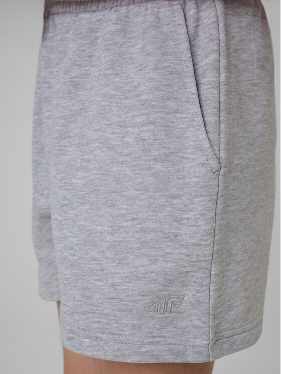 4F 4F Szorty sportowe BASIC+ Szary Oversize