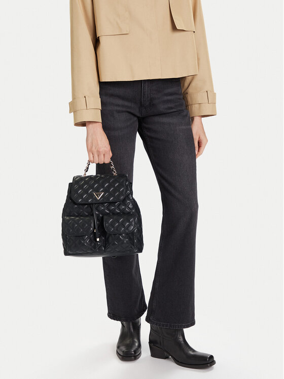 Guess Guess Ruksak Giully II HWQG96 73330 Crna