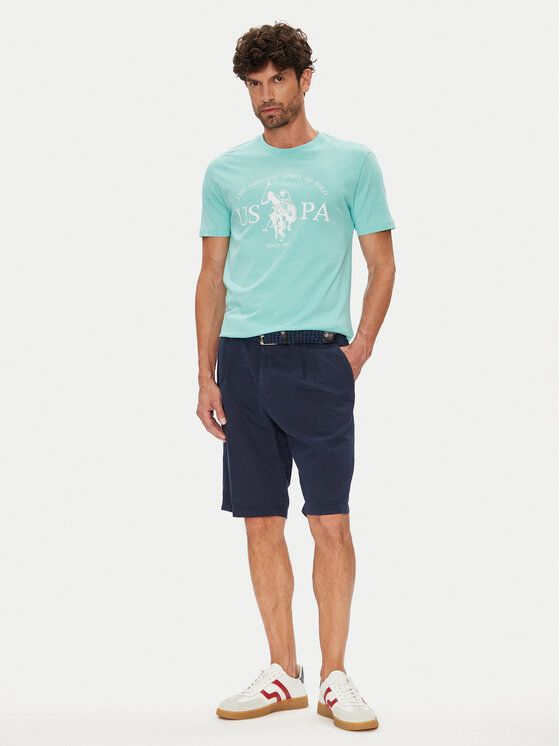 U.S. Polo Assn. U.S. Polo Assn. Tričko MUP4203 Modrá Regular Fit