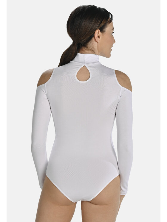 Teyli Teyli Body 639 Biały Regular Fit
