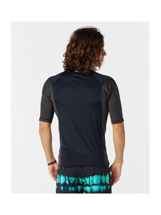 Rip Curl Rip Curl Koszulka do pływania Waves Upf Perf S/S Czarny