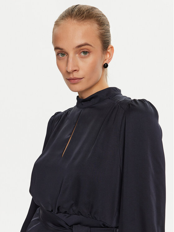 Marella Marella Abito da cocktail Celso 2423226102 Blu scuro Regular Fit