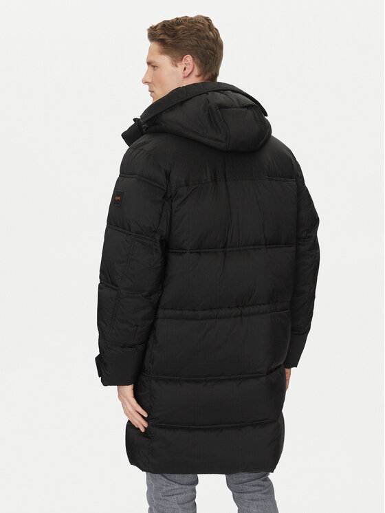 BOSS BOSS Ziemas jaka Olomis1 50523035 Melns Relaxed Fit