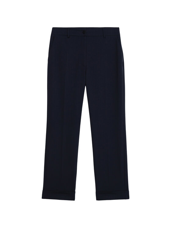 Oltre Oltre Pantaloni di tessuto P273J002361N034 Blu Regular Fit