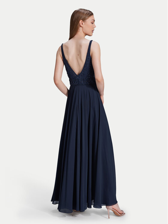 Hey Kyla Swing Estélyi ruha 5AH005HK Sötétkék Slim Fit