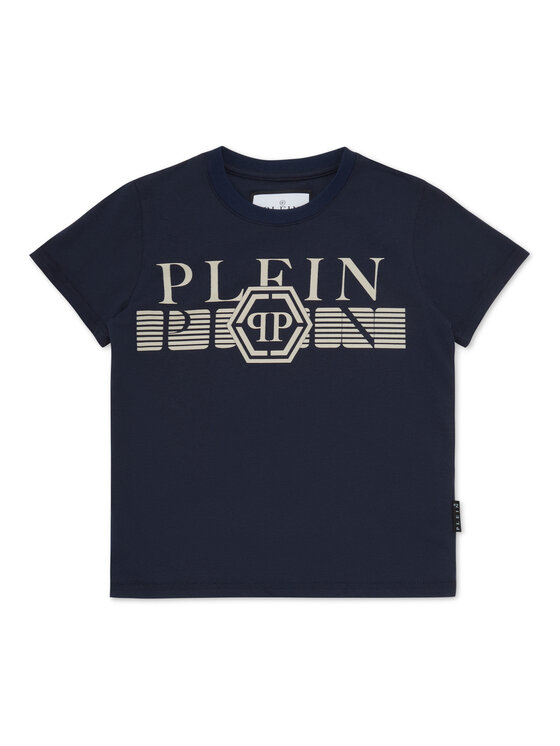 PHILIPP PLEIN PHILIPP PLEIN T-Shirt 19969 Niebieski Regular Fit