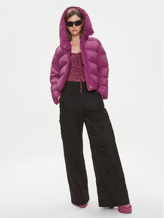 PINKO PINKO Zimska jakna Giza 101602 A11N Ljubičasta Regular Fit