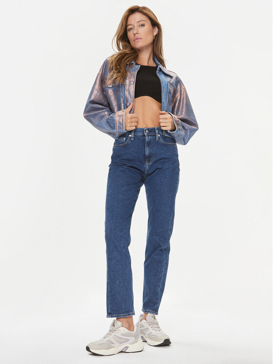 Calvin Klein Jeans Calvin Klein Jeans Traperice Authentic J20J221831 Plava Straight Fit