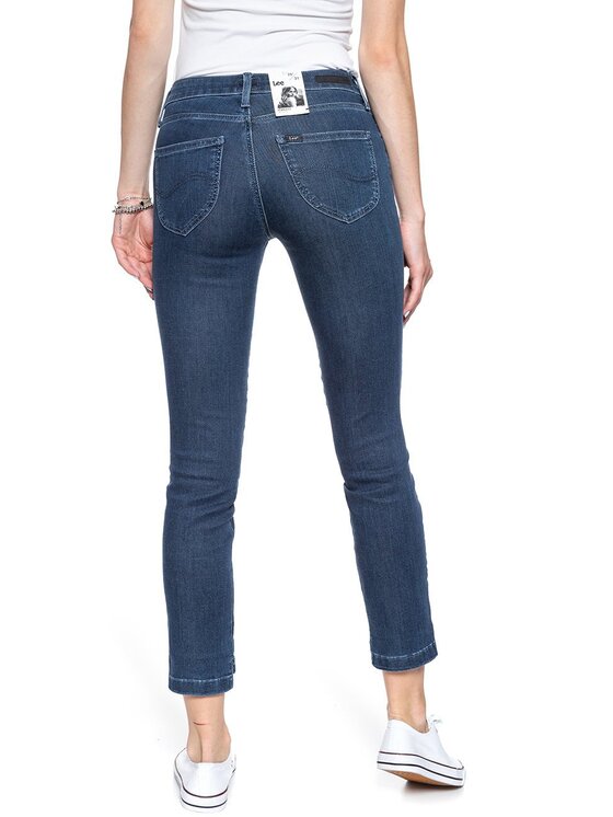 Lee Lee Jeansy SCARLETT Niebieski Skinny Fit