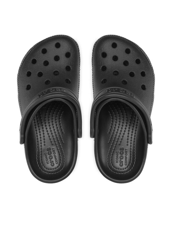 Crocs Crocs Šlepetės Classic Clog K 206991 Juoda