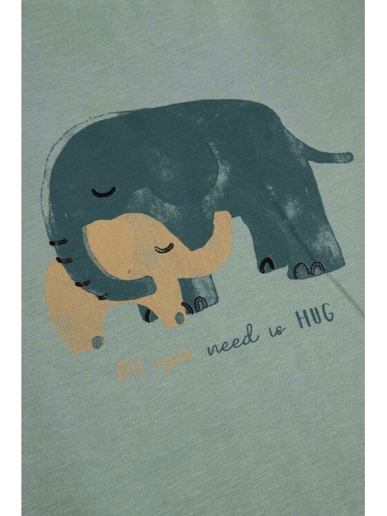 Coccodrillo Coccodrillo T-Shirt WC6143204IBN-011 Zielony Regular Fit