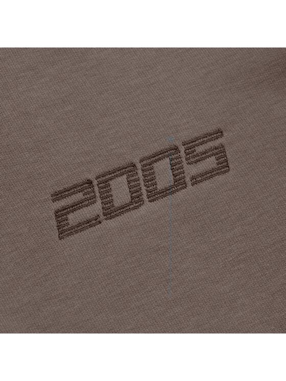 2005 2005 Bluza Classic Logo Brązowy Oversize