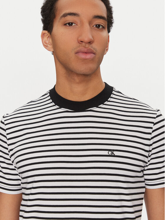 Calvin Klein Jeans Calvin Klein Jeans Marškinėliai J30J326683 Juoda Regular Fit