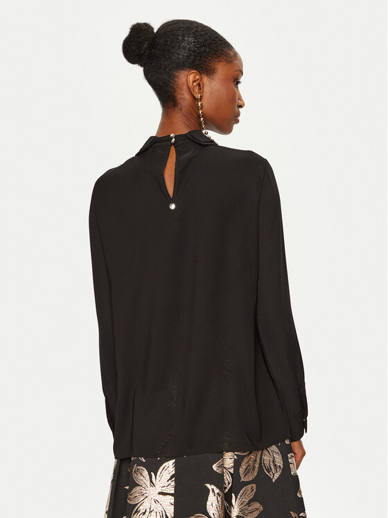 Rinascimento Rinascimento Bluse CFC0121844003 Schwarz Regular Fit