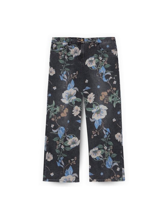 Fiorella Rubino Fiorella Rubino Jeans P434T005121N0S3 Nero Cropp Fit