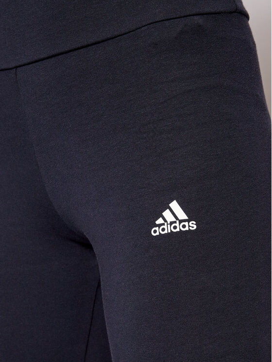 adidas adidas Legginsy Essentials Logo H07781 Granatowy Extra Slim Fit