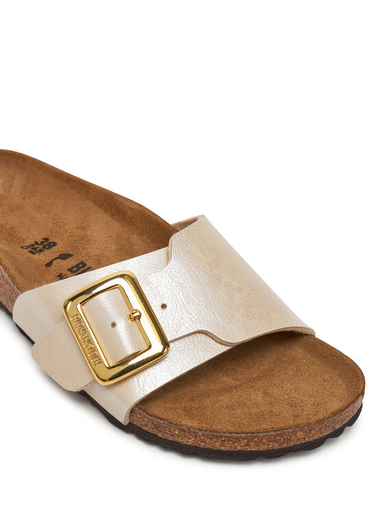 Birkenstock Birkenstock Papucs Catalina Cushion Buckle 1029393 Ekru