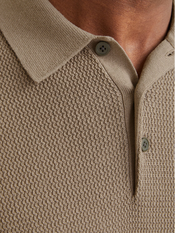Jack&Jones Jack&Jones Polo majica Cooper 12271483 Bež Regular Fit