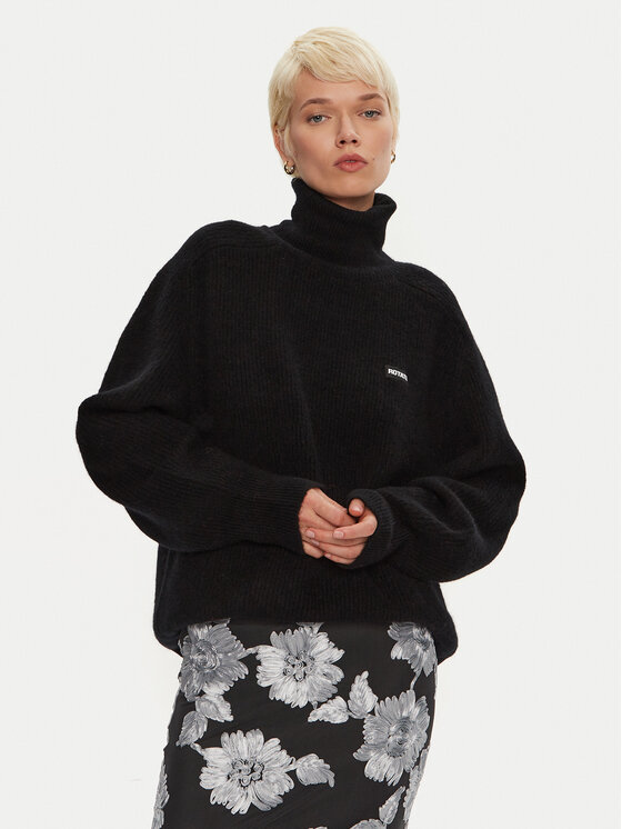 ROTATE ROTATE Dolcevita Drandy 113128100 Nero Regular Fit