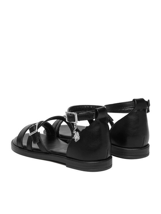 U.S. Polo Assn. U.S. Polo Assn. Sandały EO-ANGE001K/6Y1 Czarny