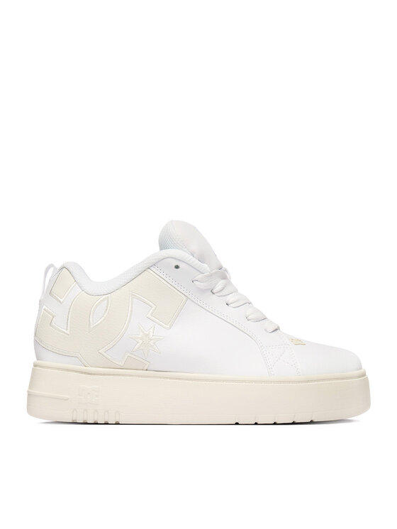 DC Shoes DC Shoes Sneakers EO-COURT GRAFFIK PLATFORM DC02422102 Alb