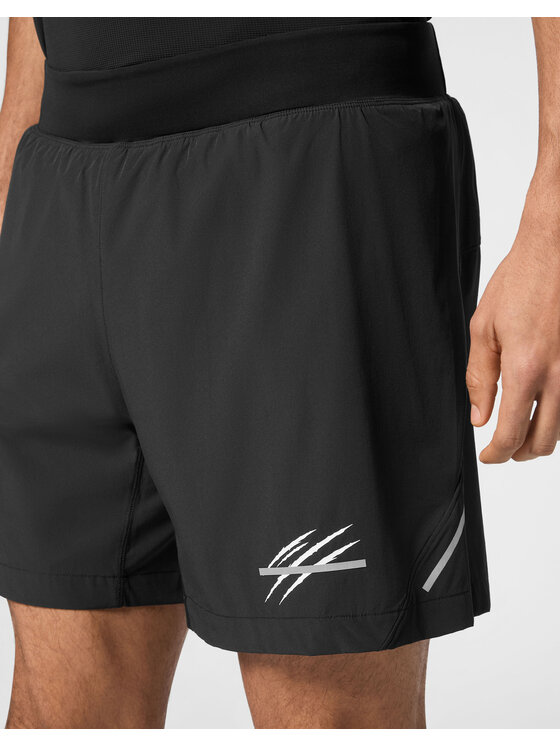 Plein Sport Plein Sport Pantaloncini 22995 Nero Jogger Fit
