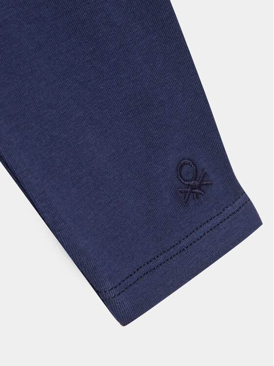 United Colors Of Benetton United Colors Of Benetton Colanți 3MT1GF01L Bleumarin Slim Fit