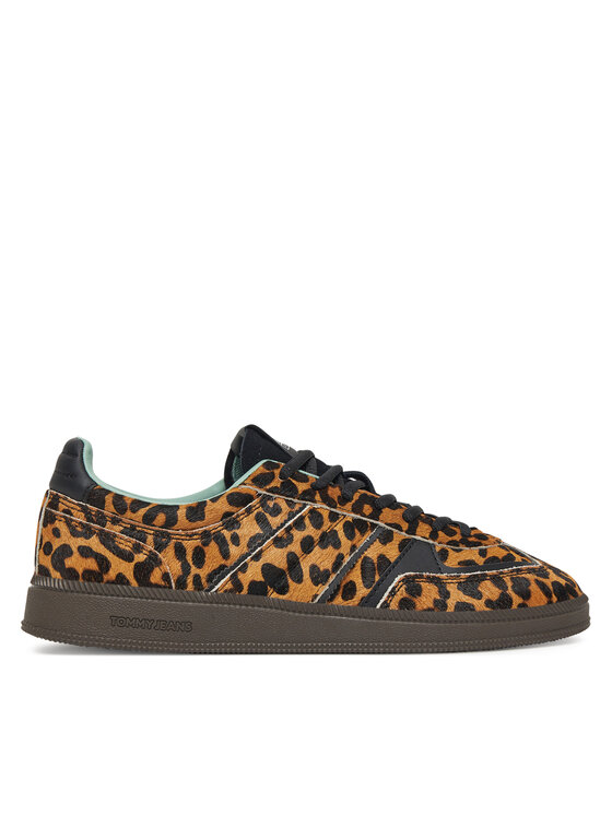 Tommy Jeans Tommy Jeans Tenisice The Greenwich Edge Leopard EN0EN02904 Smeđa