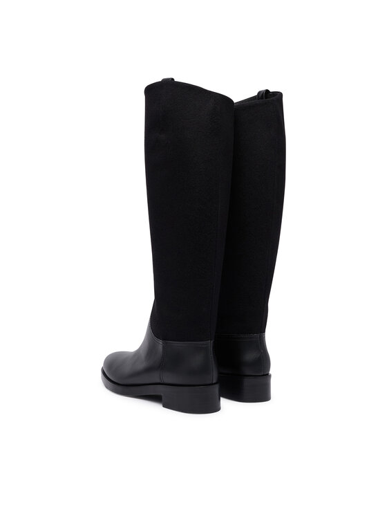 Max Mara Max Mara Чоботи Cavalierewk 2524796112600 Чорний