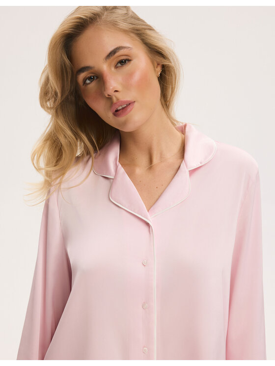 Esotiq Esotiq Piżama 45764 Różowy jasny Regular Fit