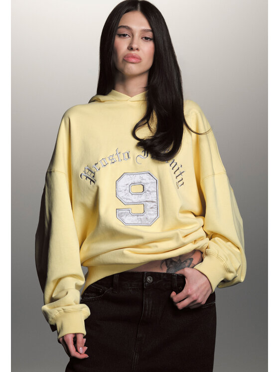 PROSTO. PROSTO. Bluza Nine Żółty Oversize