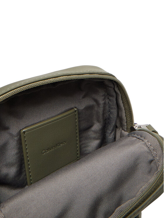 Calvin Klein Calvin Klein Borsellino Sleek Slim Reporter LV04D3233G Verde