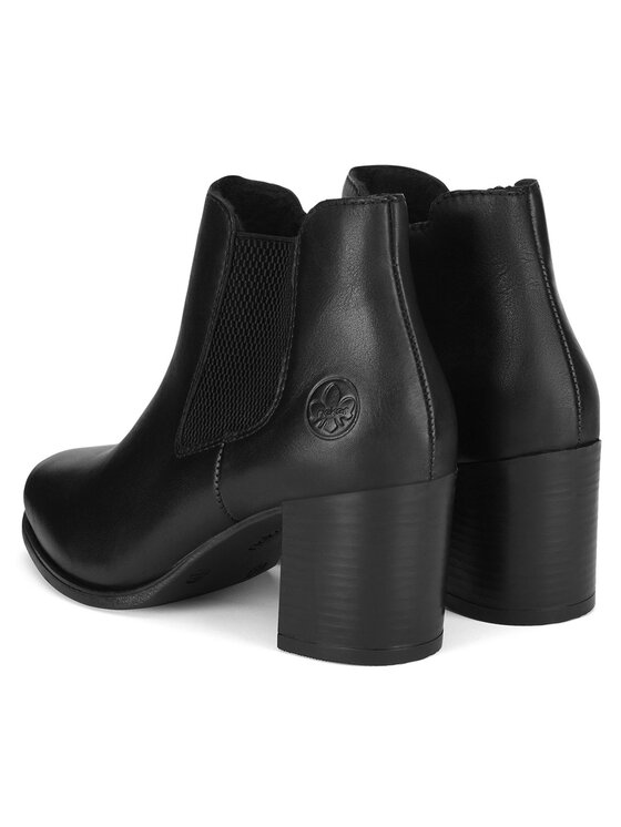 Rieker Rieker Botine 50194-00 Negru