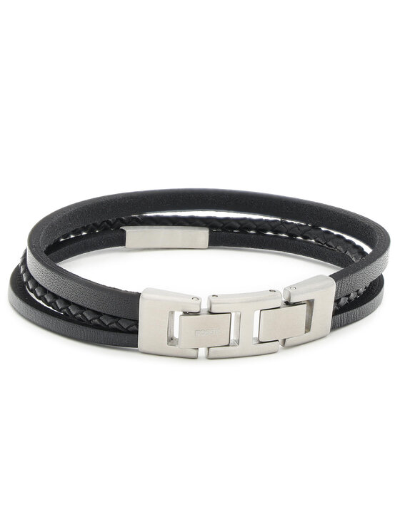 Fossil Fossil Rokassprādze Multi-Strand JF03322040 Melns